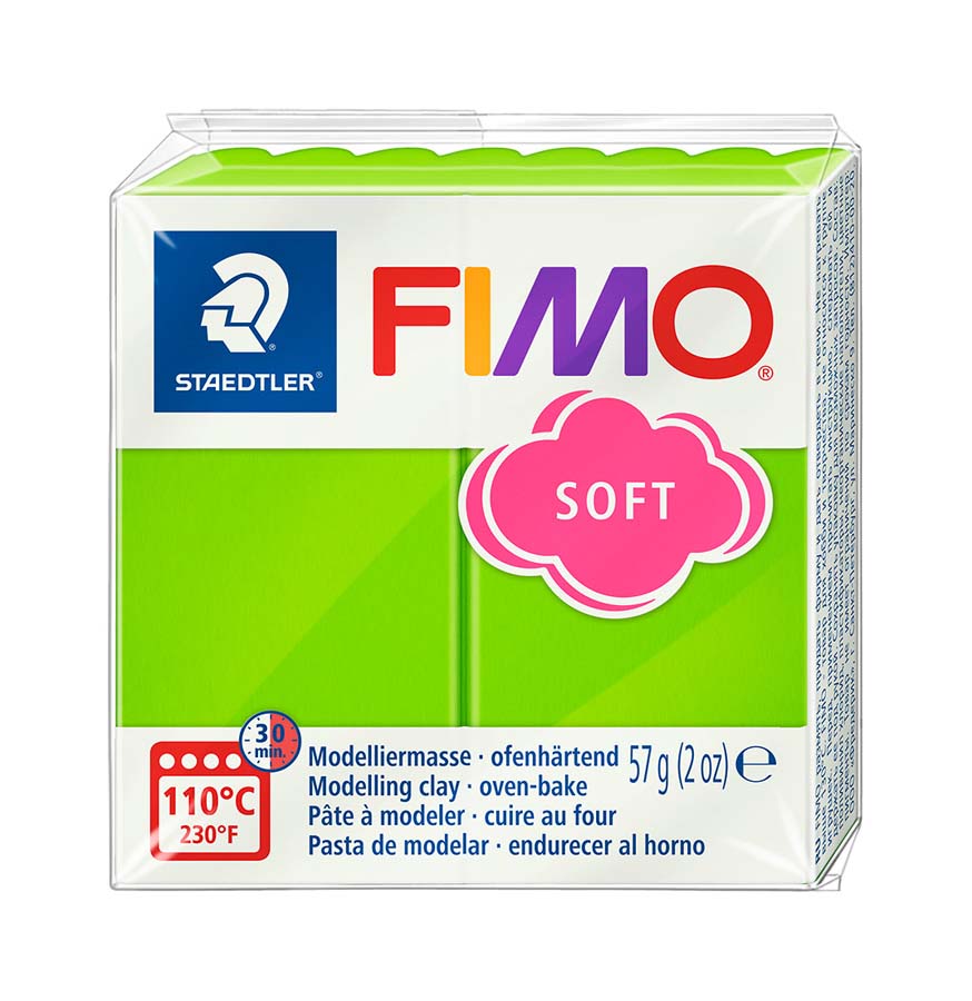 FIMO Pasta moldear  Soft 57g verde manzana