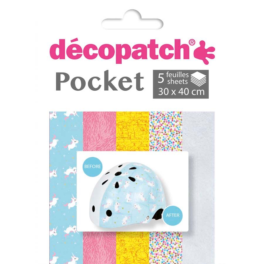 Décopatch Papel  Pocket Collection núm.19 5 hojas