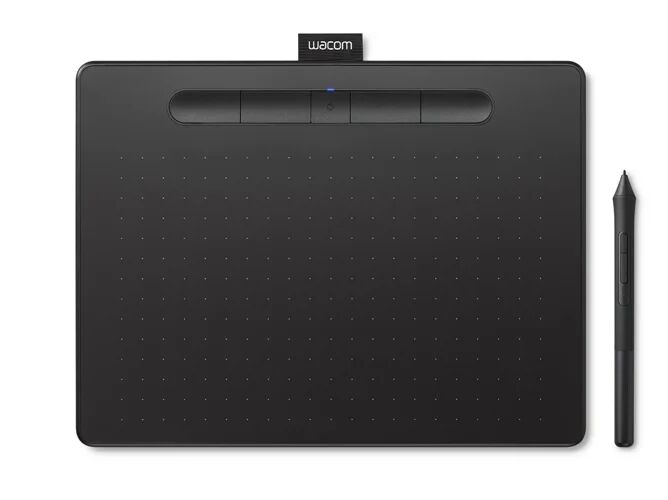 Wacom Tableta Gráfica WACOM Intuos M (USB y Bluetooth - Windows y Mac OS - 216 x 135 mm)