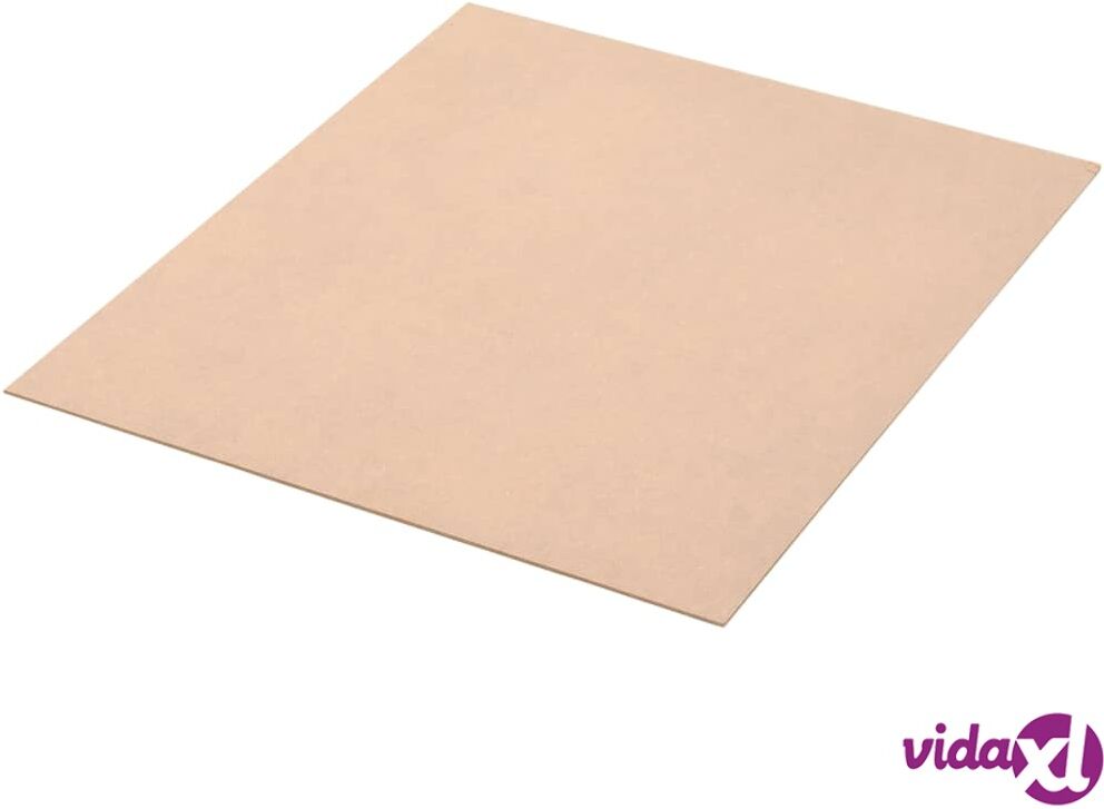 vidaXL MDF-levyt 10 kpl neliö 60x60 cm 2,5 mm