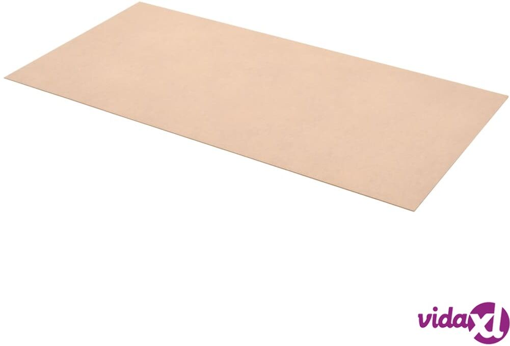 vidaXL MDF levyt 10 kpl suorakaide 120x60 cm 2,5 mm