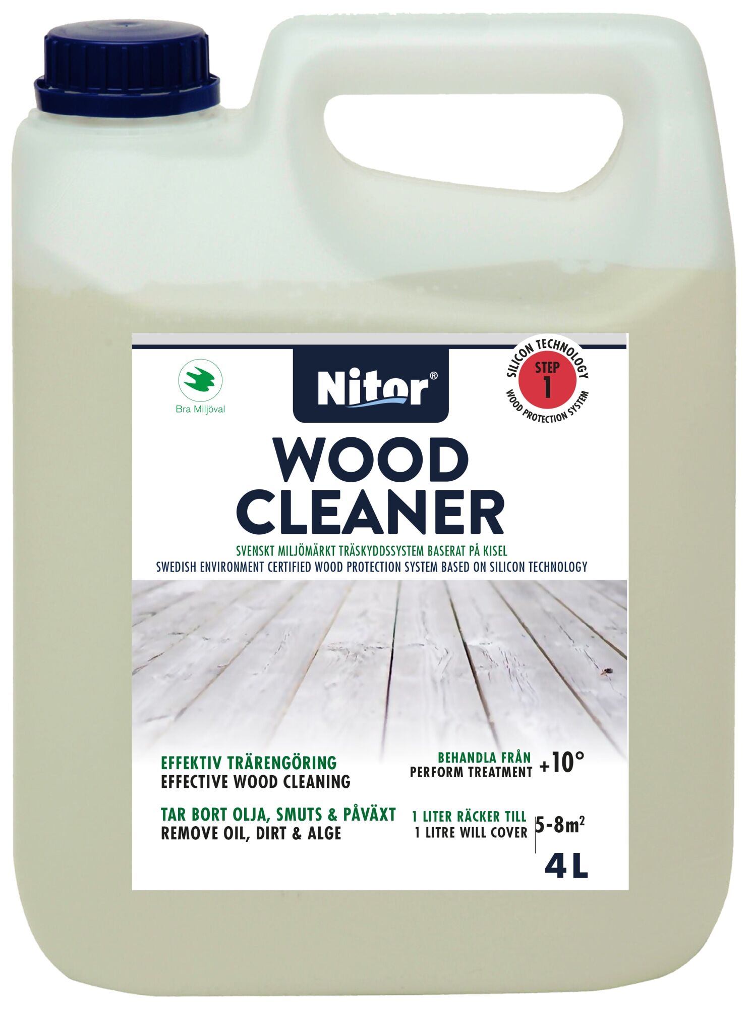 Nitor Wood Cleaner terassipesu