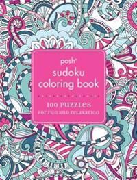 Andrews McMeel Publishing Posh Sudoku Adult Coloring Book Nidottu
