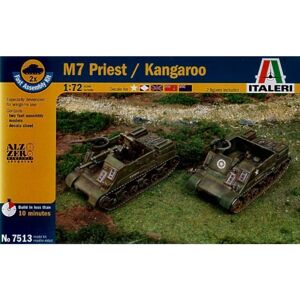 M7 Priest 105mm HMC – inclut 2 véhicules à clipser (snap together)