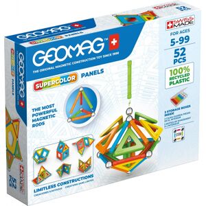 Geomag - EcoFriendly 52 pcs Panels supercolor