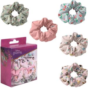 Disney Princess Scrunchies élastique à cheveux pour enfant 5 pcs