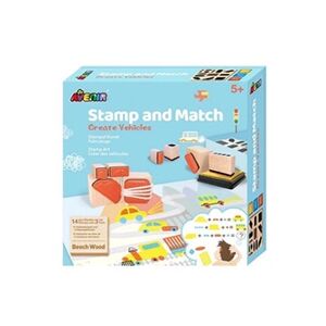 Avenir Boite à tampons Stamp Art vehicules - Publicité