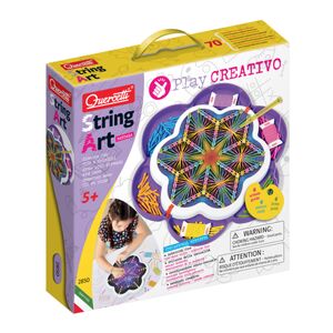 Quercetti String Art Mandala Play Creativo - Dessin créatif avec des fils