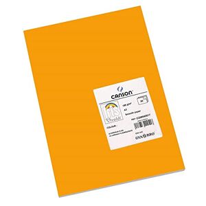 Canson Iris Vivaldi Papier couleur A3 Lisse 250g/m² 29,7 x 42 cm Orange Fluo Lot de 50 - Publicité