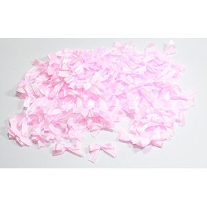 Lot de 100 mini nœuds en ruban satiné pour décoration de mariage Rose clair 25 mm - Publicité