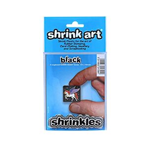 Shrinkles Original , Feuilles Shrink Art loisirs créatifs, noires(Mini pack) - Publicité