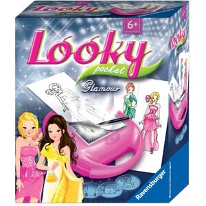 Ravensburger Looky Pocket Glamour Dessin de mode Stylisme Jeu créatif Enfants dès 6 ans 18623 - Publicité