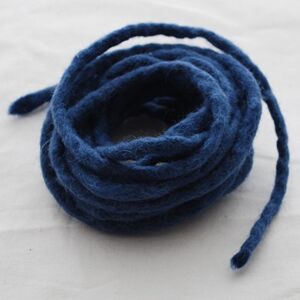 Oriental Direct Cordon feutre 100% laine Fait main 3 mètres Bleu fumé - Publicité