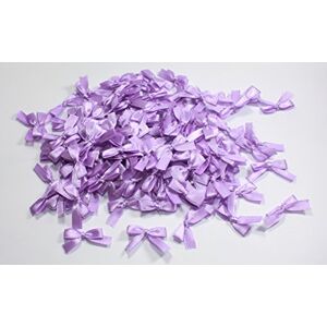 Lot de 100 mini nœuds en satin pour décoration de mariage Violet clair 25 mm - Publicité