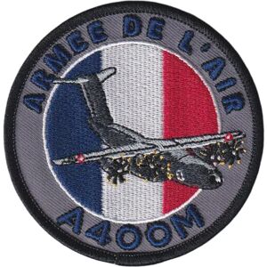 FROM HAWAII WITH LOVE D610 Ecusson Patch Brodé Thermocollant Diamètre 8 cm Aviation Avion Militaire Armée De L'Air A400M A 400 M - Publicité