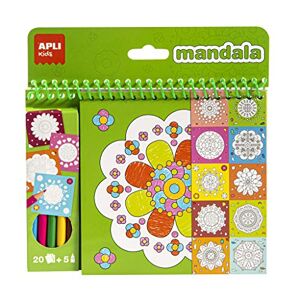 APLI Kids 17151 Bloc Peint et Coloré Mandala - Publicité