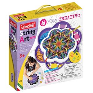 Quercetti 2850 String Art Mandala-Kits de Tissage pour Enfants - Publicité