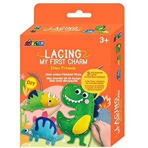 Avenir CH211798 Mon premier kit de laçage   Petits animaux   Améliore les compétences de couture et de couture   Amusement créatif pour les enfants à partir de 3 ans - Publicité