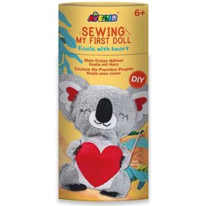 Avenir Kit de Couture pour créer Une Peluche en Forme de Koala 23 cm Comprend des Fils, du Remplissage et de l'aiguille en Plastique à Tricoter A partir de 6 Ans  Ensemble d'artisanat pour - Publicité