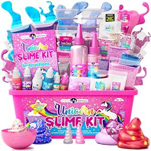 GirlZone Cadeaux pour Les Filles Kit de Slime Déjà Fait Gâteaux et