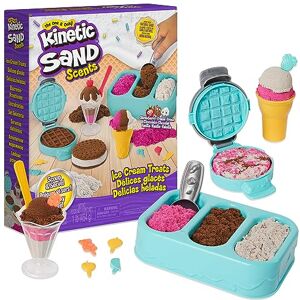 Kinetic Sand - RECHARGE COULEUR BLEU 900 G de sable - Sable Magique et  Coloré - Alternative Pâte à Modeler - JOUET ENFANT 3 ANS