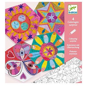 DJECO Colorée Mandalas Constellations (39655), Multicolore - Publicité