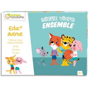 Avenue mandarine Jeux éducatif Educ Avenue, Mieux Vivre Ensemble