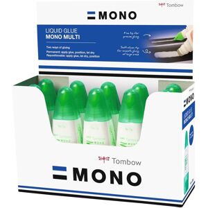 Tombow Colle liquide Multi, pack value, 10pcs, à deux extrémités, 25 g chacune, vrac