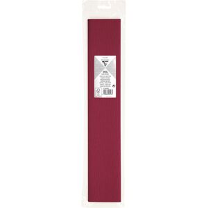 Clairefontaine PAPIER CRÉPON, Sachet de 1 feuille pliée 75% au format 2,50x0,50m - Bordeaux - Lot de 20 Vert pré