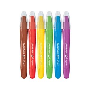 Maped Craie gel COLOR'PEPS GEL, etui plastique de 6 - Lot de 4