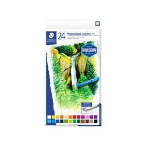 Staedtler Craie aquarellable Design Journey, etui carton 24