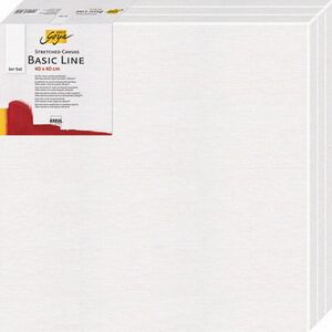 Kit de châssis à toile SOLO BASIC LINE, 200 x 200 mm - Lot de 2