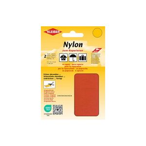 Pièce de réparation nylon, autocollant, bleu roi - Lot de 5 Rouge foncé