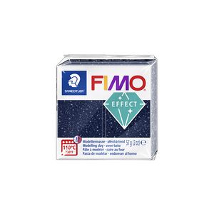 Fimo Pâte à modeler EFFECT GALAXY, bleu, 57 g - Lot de 7