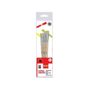 KiDS Pinceau pour artiste Little Artist, set de 4 - Lot de 5