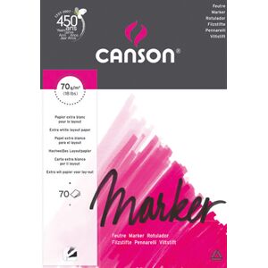 Canson - Marker Layout 70g A3 - Bloc De 70 Feuilles - Publicité