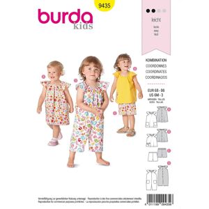 Patron 9435 v&ecirc;tements estivaux pour petits enfants