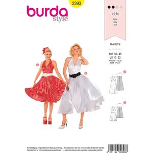 Patron burda 2393 robe Marilyn