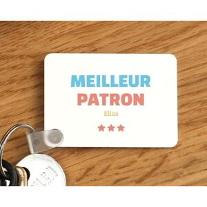 Cadeaux.com Porte-clés personnalisable - Meilleur Patron