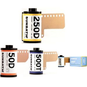 Lot de 4 Films Sunbath (250D-50D-500T-200T)