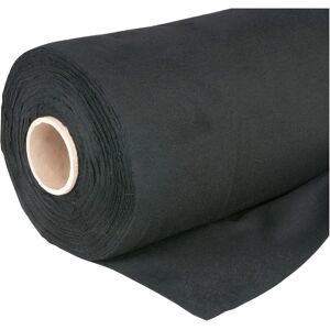 Sonstige Wentex Deko Flanel 1,3m( L), rouleau 60 m, noir, 160 gr/m2 - Tissus et filets