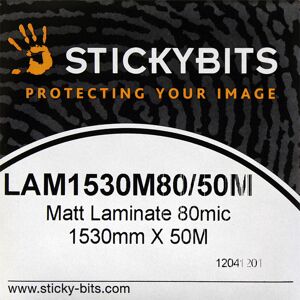 STICKYBITS Film Lamination Mat 1530 mm x 50 m