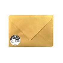 Paquet de 20 enveloppes Pollen 162x229mm 120g/m² - Or - Lot de 2