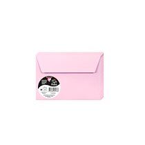 Clairefontaine Paquet de 20 enveloppes Pollen 114x162mm 120g/m² - Rose dragée - Lot de 4