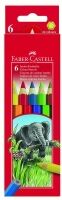 Faber-Castell Jumbo coloured pencils (6 pieces)