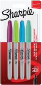 Sharpie 08 permanent marker fine tip assorted blister (48-pack)