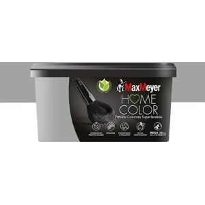 MAXMEYER Pittura per interni super lavabile,  Home Color grigio mineral opaco, 2.5 L