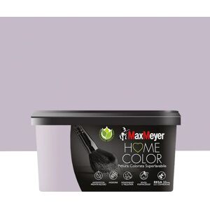 MAXMEYER Pittura per interni super lavabile,  Home Color viola glicine opaco, 2.5 L