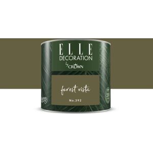 ELLE DECORATION Pittura per interni super lavabile,  by Crown verde forest vista 392 opaco, 0.125 L