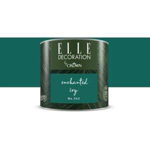 ELLE DECORATION Pittura per interni super lavabile,  by Crown verde enchanted ivy 362 opaco, 0.125 L